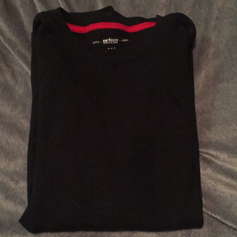 Black thermal shirt